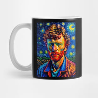 Steve Winwood at starry night Mug